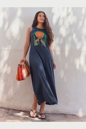 Next Jersey Graphic Print Maxi Dress36petite