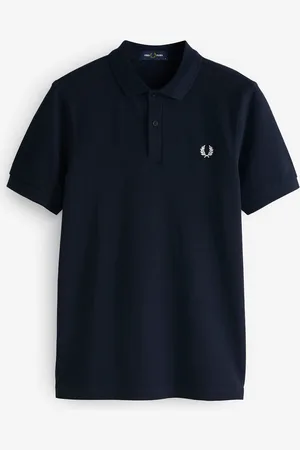 Fred Perry 100% Cotton Plain Polo ShirtS