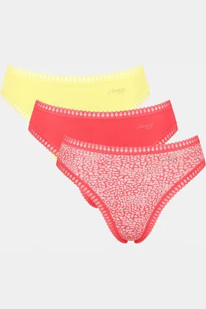 Sloggi GO Crush High Leg Briefs 3 PackL