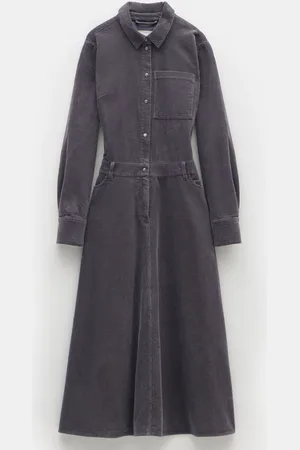 Hush Puppies Bella Corduroy Maxi 100% Cotton Dress44