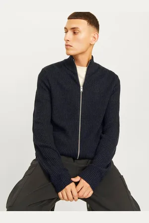 JACK & JONES Dzianinowy kardigan zapinany na zamekL