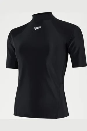 Speedo Short Sleeve Womens Rash TopXL