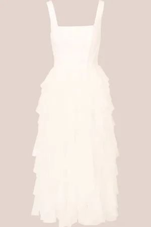 Adrianna Papell Adrianna by Mesh Cocktail Midi DressL