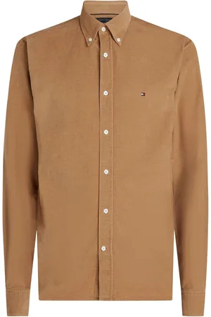 Tommy Hilfiger Regular Fit Solid Corduroy 100% Cotton ShirtS