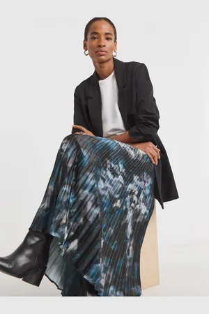 JD Williams Printed Pleated Maxi Skirt42