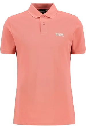 Barbour Pink Essential 100% Cotton Polo ShirtM