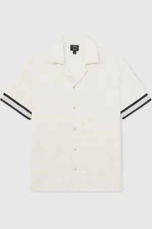 Reiss Kala Ché Towelling Monogram ShirtM