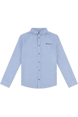 Ben Sherman Boys 100% Cotton Oxford Shirt15