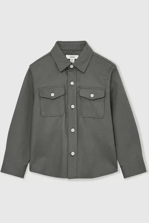 Reiss Whisper Twin Pocket Textured Overshirt134140 cm