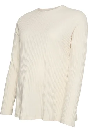Mama;licious Maternity Side Split Long Sleeve Top36