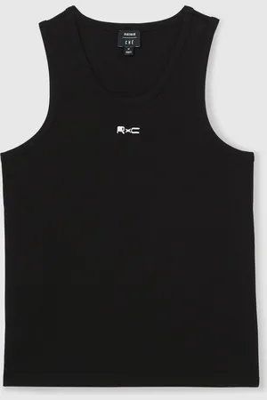 Reiss Longa Ché Logo-Embroidered VestL