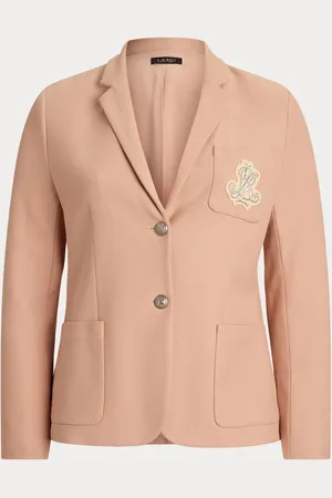 Ralph Lauren Curve Anfisa Crest Logo Blazer JacketXXXL