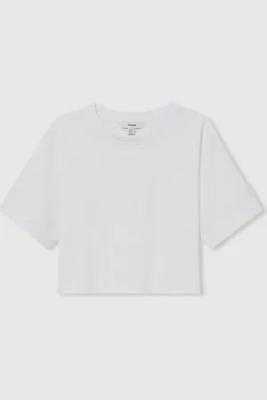 Reiss Lois Cotton Oversized Short-Sleeve T-Shirt158164 cm