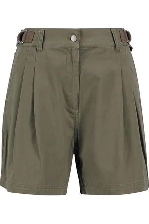 Barbour Cecile Pleated 100% Cotton Shorts38