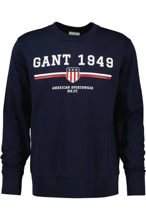 GANT Bluza z okrągłym dekoltem i grafikąS