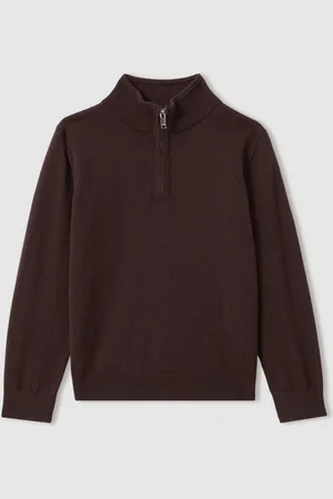 Reiss Blackhall Merino Wool Quarter Zip Jumper5