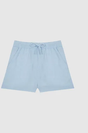 Reiss Cleo Linen Drawstring Shorts104110 cm