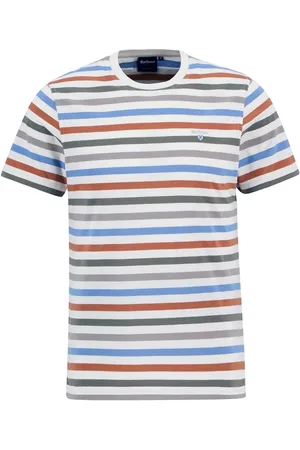 Barbour Rokeby Yarn Dye Stripe 100% Cotton T-ShirtM