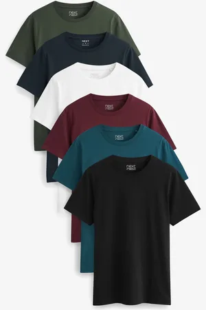 Next Zestaw 6 koszulek Essential w 100% z bawełnyM