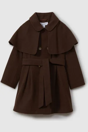 Reiss Dwurzędowa peleryna z wełną Karlie9