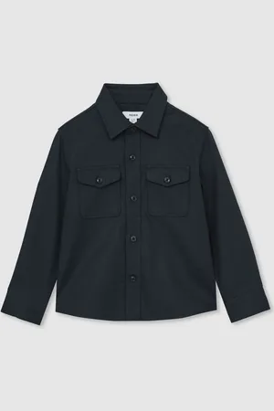 Reiss Whisper Twin Pocket Textured Overshirt116122 cm