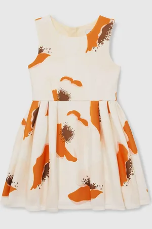 Reiss Trinny Floral Scuba Sleeveless Dress122128 cm