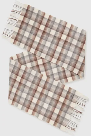 Reiss Clement Wool and Cashmere Check ScarfJeden