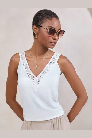 Lipsy London Crochet Detail Vest36