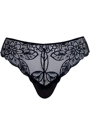 Curvy Kate Lovelace Black Brazilian BriefsM