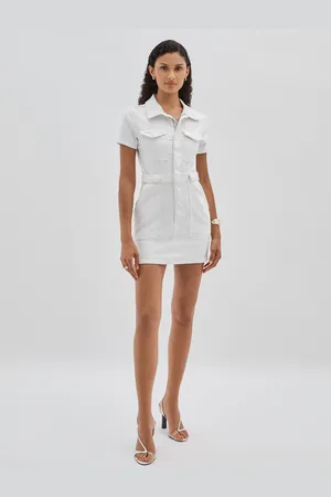 GOOD AMERICAN Denim Mini DressM