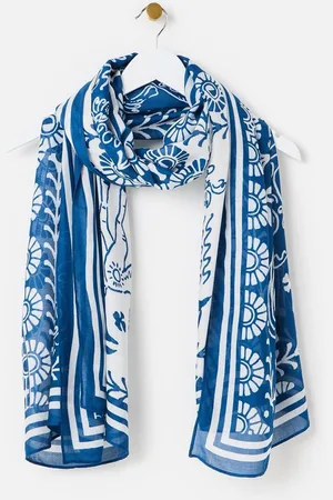 Oliver Bonas Horse Tile Print Lightweight ScarfJeden