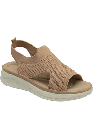 Dunlop Elasticated Wedge Sandalseu42