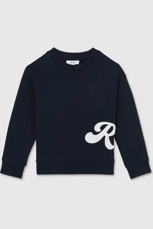Reiss Grover Cotton-Blend Logo Script Sweatshirt110116 cm