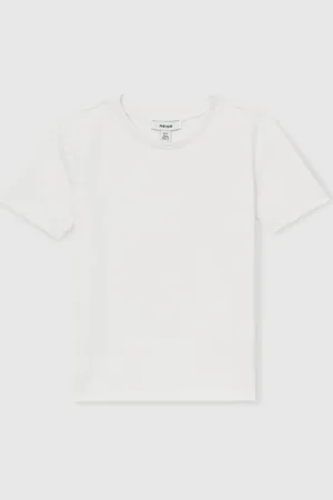 Reiss Bradley Interlock-Jersey Crew-Neck T-Shirt152158 cm