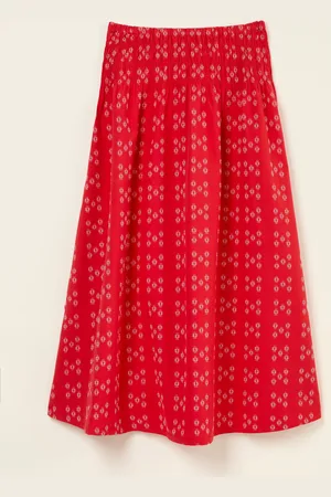 Fat Face FatFace Jacquard Midi Skirt50