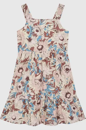 Reiss Marcie Printed Strappy Dress104110 cm