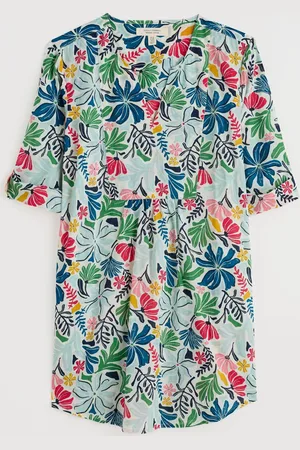 Seasalt Cornwall Op Art Tunic 100% Organic Cotton Top42