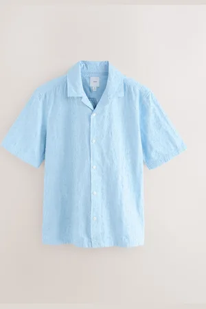 Next Textured Short Sleeve ShirtM
