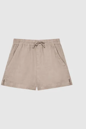 Reiss Cleo Linen Drawstring Shorts110116 cm