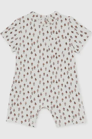 Reiss Dakota Cotton Jersey Printed Romper7480 cm