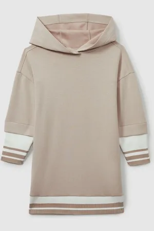 Reiss Leandra Hooded Jersey Hoodie Dress152158 cm