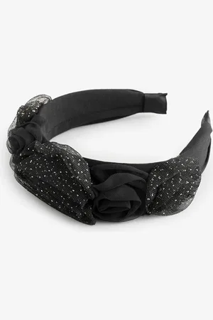 Angels Face Rosie Tulle Sparkle Black AlicebandJeden