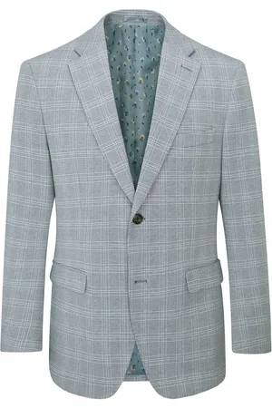 Skopes Tailored Fit Aspen Puppytooth Check Blazer Jacket48 R