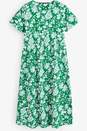 Threadbare 100% Cotton Smock Style Midi Dress42