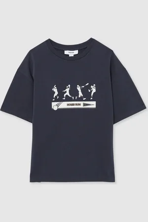 Reiss Kolby Cotton Varsity League Oversize T-Shirt4