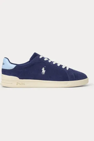 Ralph Lauren Heritage Court Suede Trainersuk11eu45