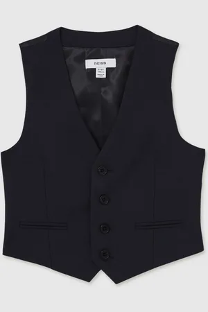 Reiss Hope Wool-Blend Single-Breasted Waistcoat128134 cm