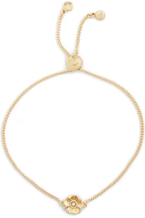 Coach Tone Signature Tea Rose Slider BraceletJeden