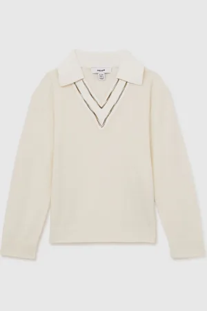 Reiss Neena Wool Collared Cricket Jumper7