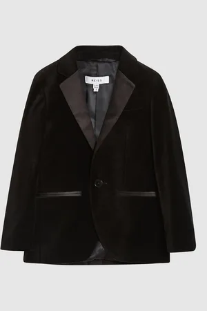 Reiss Ace Junior Single Breasted Velvet Blazer6